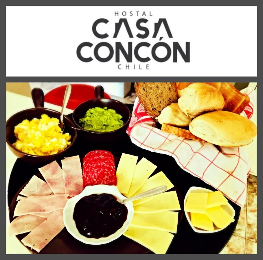 וינה דל מר Hostal Casa Concon מראה חיצוני תמונה